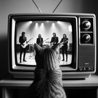 Кот Афоня и его ретро-лапки