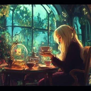 Чаепитие у ведьмочки☕️✨️